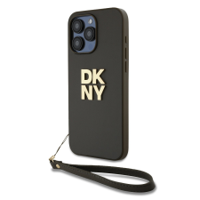 DKNY Apple iPhone 15 Pro Max DKNY DKHCP15XPBSWSA Hátlap - Barna tok és táska