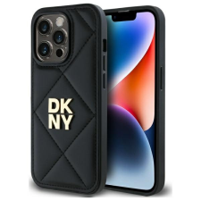 DKNY DKHCP14XPQDSLK Quilted Stack Logo tok iPhone 14 Pro Max - fekete tok és táska