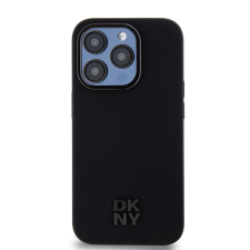 DKNY iPhone 14 Pro MagSafe PU Bőr Telefon tok - Fekete (DKHMP14LPSMCSLK) tok és táska