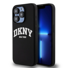 DKNY Liquid Silicone Arch Logo MagSafe tok iPhone 15 Pro készülékhez fekete (900882) tok és táska
