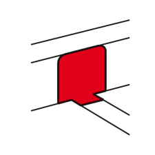  DLP elágazóelem 92x20 csatornából 85 fedélhez 010772 villanyszerelés