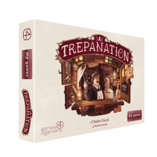 dlp games Trepanation társasjáték, angol nyelvű társasjáték