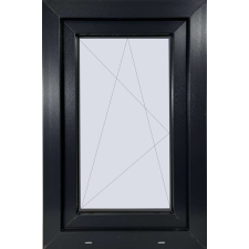 DM 60×90 cm antracit színű bukó-nyíló ablak nyílászáró