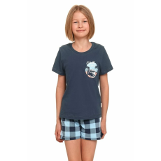 DN Nightwear Bil chill out gyerekpizsama, kék 146
