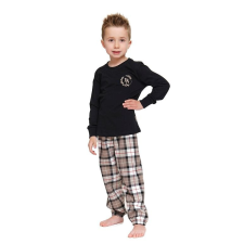 DN Nightwear Dino gyerekpizsama, fekete 134/140 gyerek hálóing, pizsama