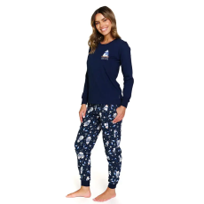 DN Nightwear Mama Bear női pizsama, sötétkék S