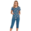 DN Nightwear Milli női pizsama, kék, állatkás S