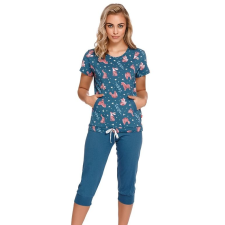 DN Nightwear Milli női pizsama, kék, állatkás XL hálóing, pizsama