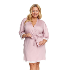 DN Nightwear Papaya viszkóz fürdőköpeny, antik rózsaszín XXL lakástextília