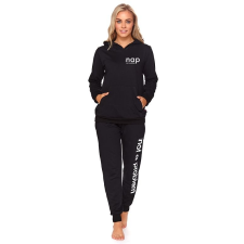 DN Nightwear Trixi női sportszett, fekete S hálóing, pizsama