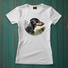  Dobermann póló (Női)(Áttetsző) női póló