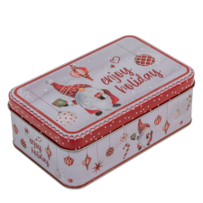  Doboz karácsonyi mintával M5,6x16x11cm dekorációs kellék