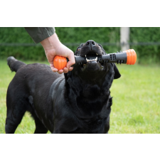 Dog Comets Meteor dobóbot  tartós gumiból narancssárga L kutyajáték játék kutyáknak