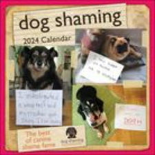  Dog Shaming 2024 Wall Calendar – Pascale Lemire,dogshaming.com naptár, kalendárium