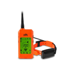 DOG trace DOG GPS X20 GPS-RF helyzetmeghatározó készülék narancssárga nyakörv, póráz, hám kutyáknak