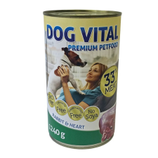  Dog Vital konzerv nyúl, szív 1240g kutyaeledel