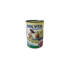 Dog Vital konzerv rabbit&heart – 6×415 g kutyaeledel
