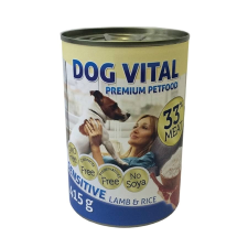 DOG VITAL konzerv sensitive lamb&rice 6x1240gr kutyafelszerelés