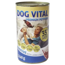 DOG VITAL Sensitive konzerv bárány, rizs 1240g kutyaeledel