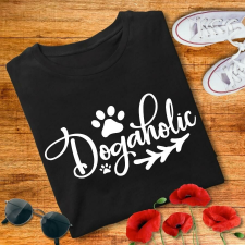 Dogaholic - női póló ajándéktárgy