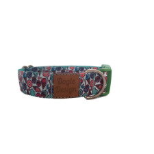 Dogledesign Menta fagyi kutya nyakörv - műanyag csatos, M: 35-50 cm nyakörv, póráz, hám kutyáknak