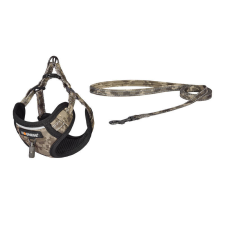 Dogness walking set leash 1,5m+harness for dog (moro) nyakörv, póráz, hám kutyáknak