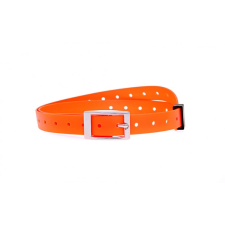  Dogtrace műanyag nyakörv szíj orange, 25 mm x 70 cm nyakörv, póráz, hám kutyáknak