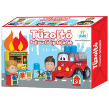 Dohány Toys Fejlesztő építőjáték - Tűzoltó készlet építkezés