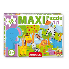 DohányGame D-Toys Maxi kirakó, Dzsungel 16db-os 640 puzzle, kirakós