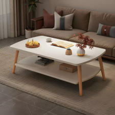 Dohányzóasztal 100x48x42 cm fehér FUR-1315-2 bútor