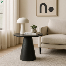  Dohányzóasztal Fekete Színben. CASSANDER bútor