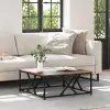  Dohányzóasztal Régi fa 70 x 70 x 30 cm Faanyag