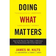  Doing What Matters – John F. Manfredi (Puha kötésű) idegen nyelvű könyv