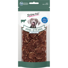Dokas mini steak marhával és tőkehallal, 50g jutalomfalat kutyáknak