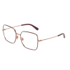 Dolce & Gabbana DG1323 1333 Pink Gold/Bordeaux Demo Lens szemüveg