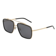 Dolce & Gabbana DG2220 02/81 GOLD/BLACK DARK GREY POLARIZED napszemüveg