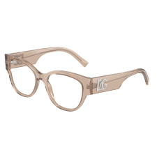 Dolce & Gabbana DG3377 3432 Transparent Camel Demo Lens szemüveg szemüvegkeret