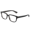 Dolce & Gabbana DG3380 3403 Black On Grey Havana Demo Lens szemüveg