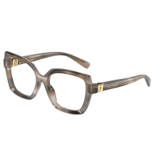 Dolce & Gabbana DG3413 3449 Striped Grey Demo Lens szemüveg szemüvegkeret