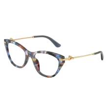 Dolce & Gabbana DG3428 3443 Havana Blue Demo Lens szemüveg szemüvegkeret