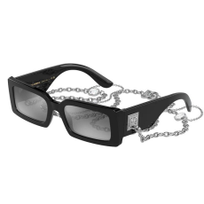 Dolce & Gabbana DG4416 501/6G BLACK GREY MIRROR SILVER napszemüveg
