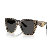 Dolce & Gabbana DG4438 316387 LEO BROWN ON BLACK DARK GREY napszemüveg napszemüveg