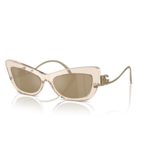 Dolce & Gabbana DG4467B 343203 TRANSPARENT CAMEL CLEAR MIRROR REAL YELLOW GOLD napszemüveg napszemüveg