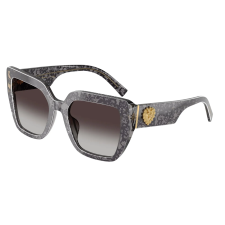 Dolce & Gabbana DG4538 34718G Print Black Lace Grey Gradient napszemüveg napszemüveg