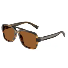 Dolce & Gabbana DG4544 306363 Striped Brown Brown napszemüveg
