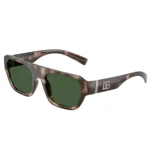 Dolce & Gabbana DG6206 344482 Brown Havana Dark Green napszemüveg napszemüveg
