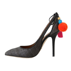Dolce & Gabbana magassarkú cipő szürke