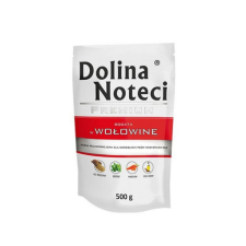 DOLINA NOTECI Premium Marhahúsban gazdag 10x500 g kutyaeledel
