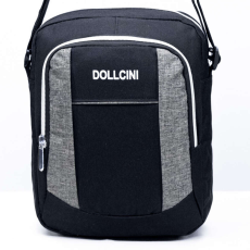Dollcini , férfi válltáska, szürke,012202