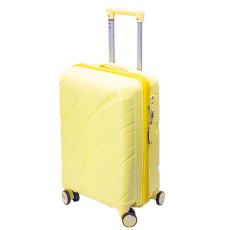 Dollcini , Világjáró Bőrönd 20", 53x 23 x 35cm, (357890-162C), Sárga